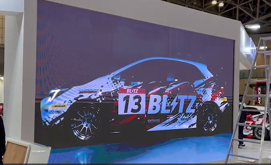 デジタルサイネージ導入 東京オートサロン