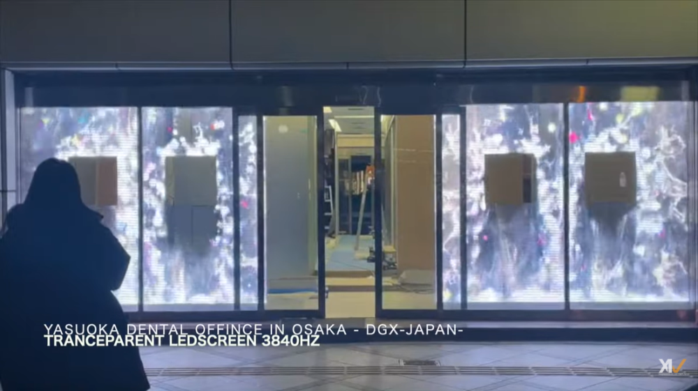 デジタルサイネージ導入 YASUOKA DENTAL OFFICE OSAKA