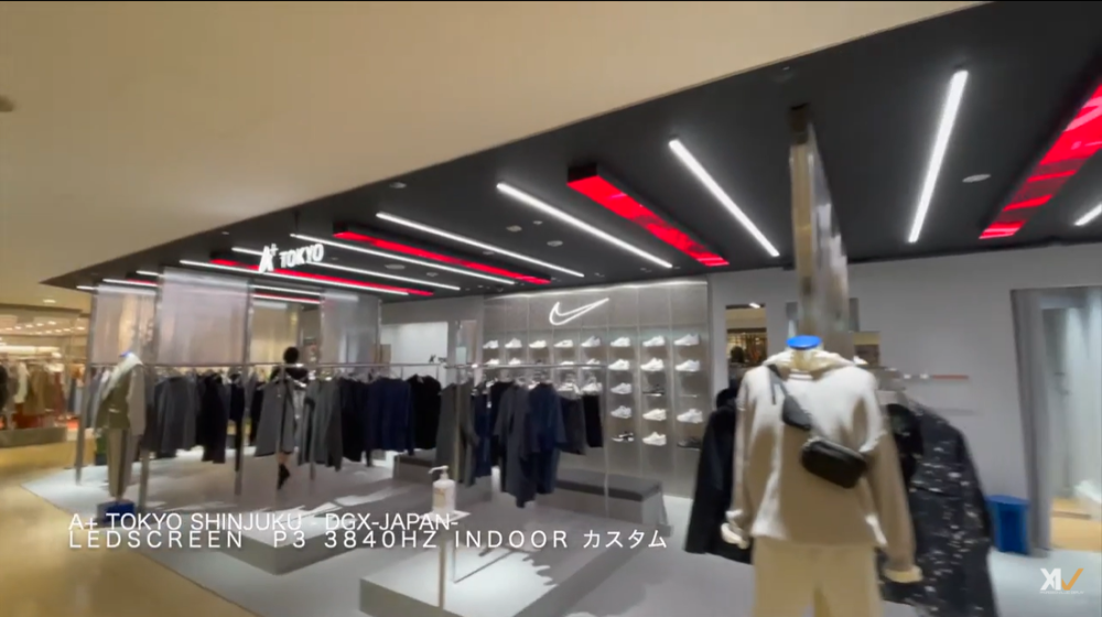 デジタルサイネージ導入 A+ TOKYO 新宿ルミネ