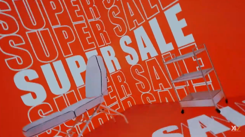 デジタルサイネージ導入 HOLLYWOOD BROW LIFT at beautyworld JAPAN 2022