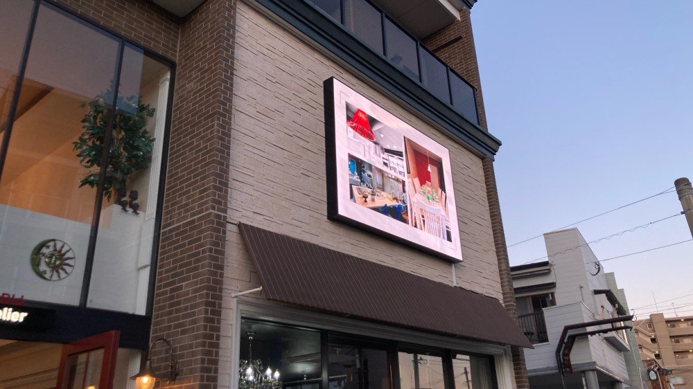 デジタルサイネージ導入 株式会社マインド