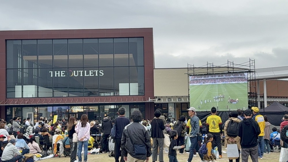 デジタルサイネージ導入 ギラヴァンツ北九州