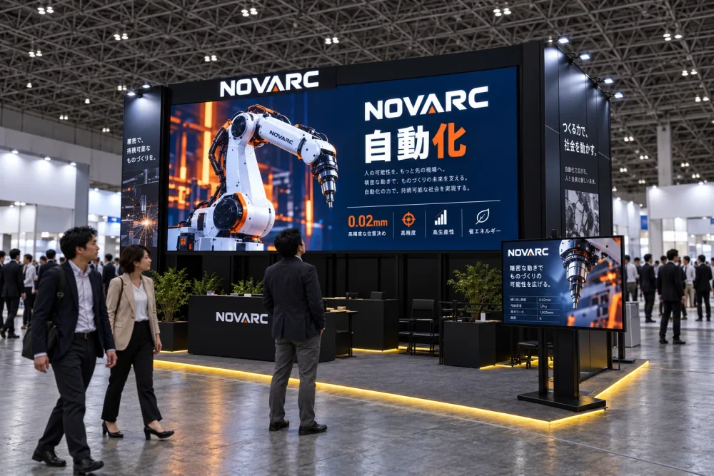 展示会のモニターレンタル｜何インチにするか、液晶とLEDビジョンのどちらにするか